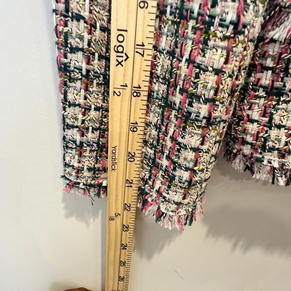 Ann Taylor Classic Tweed Blazer Jacket Size 6 – Chanel-Inspired, NWT - Picture 10 of 13